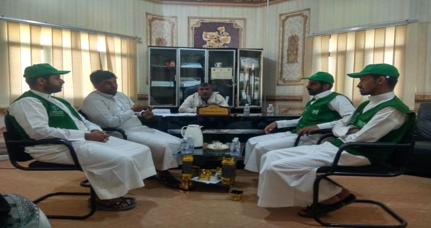 وفد من البرنامج السعودي يصل المهرة