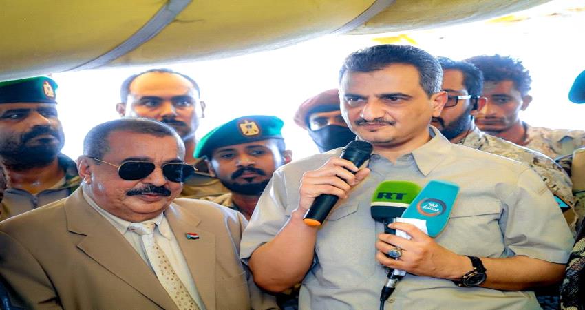  نص كلمة محافظ عدن في اعتصام العسكريين