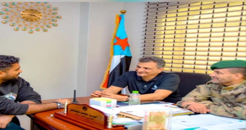 إجراءات مراسيم تسليم واستلام قيادة الامن في عدن