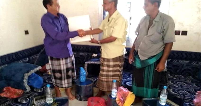   قائد جبهة القبيطة يشيد باهتمام مدير عام المديرية بادخال المنظمات للمناطق النائية