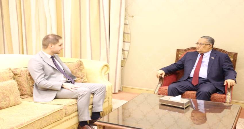 خلال لقائه السفير الألماني .. د.الخبجي يؤكد استحالة استمرار أي شكل من أشكال الوحدة