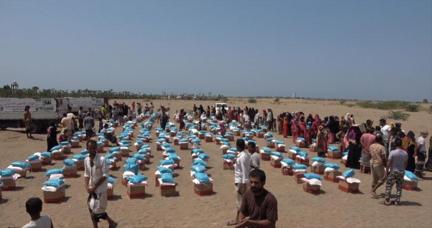 إغاثة إماراتية لأهالي الساحل الغربي   