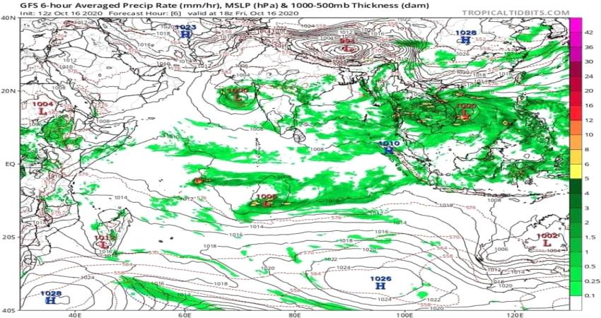 الارصاد الجوية: اعصار جديد يتوقع ان تتاثر به اجزاء من اليمن