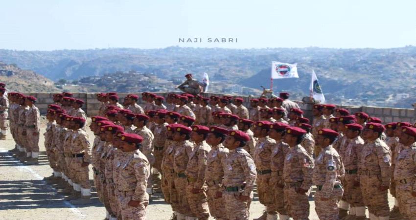 لحج .. تخرج دفعة جديدة من قوات الحزام الأمني بيافع (صور)