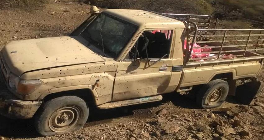 الناطق الرسمي لحزام الصبيحة يدين جريمة  استهداف جنود في جبهة كرش بعبوة ناسفة