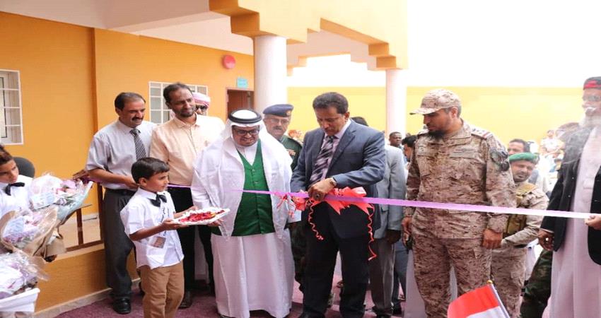 بتمويل سعودي .. تدشين افتتاح 8 مدراس نموذجية في المهرة