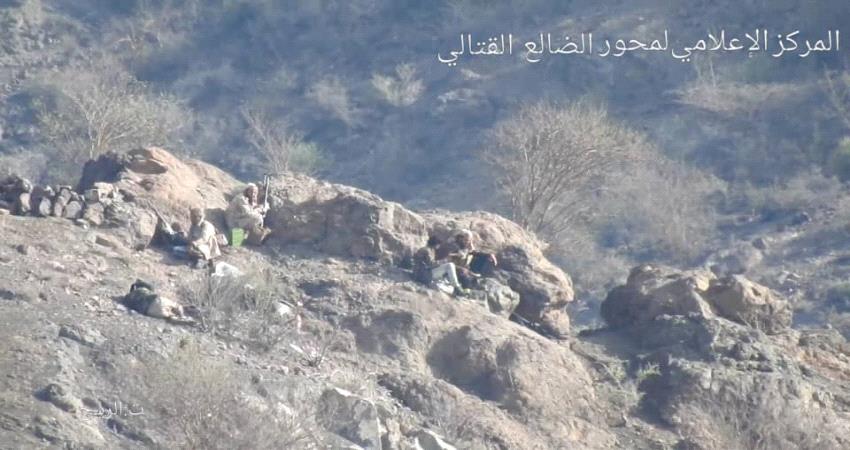 مصرع قيادي ميداني حوثي ومرافقيه شمال الضالع