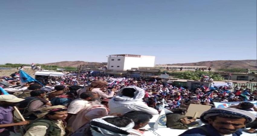 شاهد بالصور.. انطلاق فعاليات مليونية المصينعة بشبوة