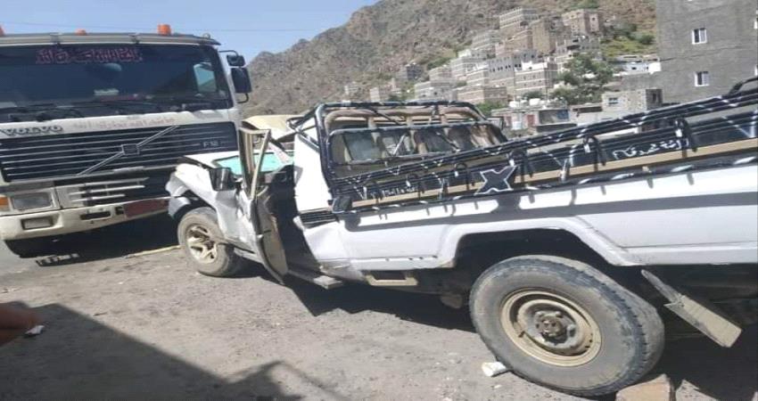 شاهد صور .. ماذا تجلب السرعة الجنونية لإيصال"القات" 