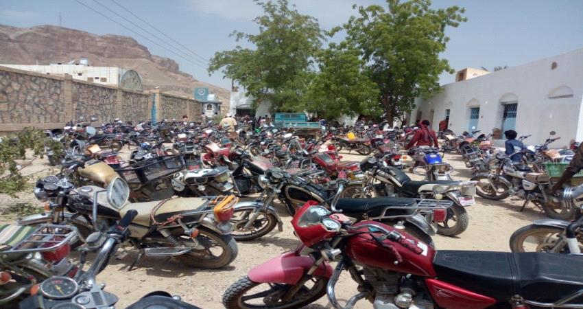 ترقيم 3500 دراجة نارية خلال اسبوعين في سيئون 