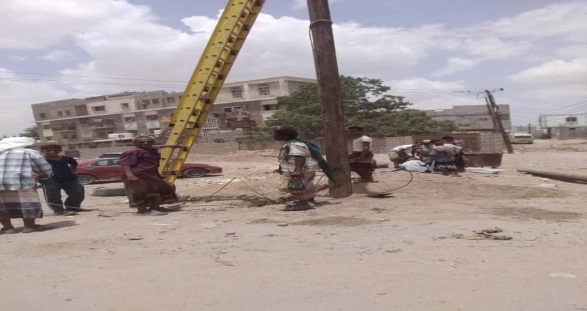 عودة التيار الكهربائي الى مدن صبر والوهط بعد يومين من الانقطاع