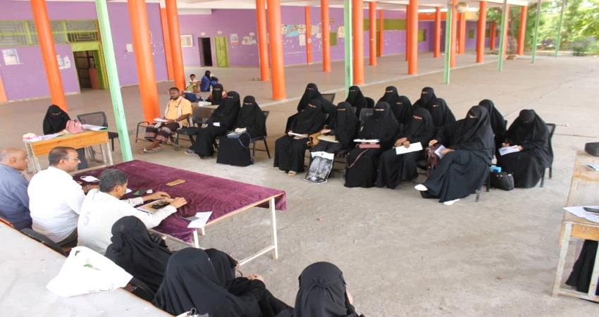 ورشة تدريبية لـ18 مشرفا صحيا بمدارس الحوطة في لحج 