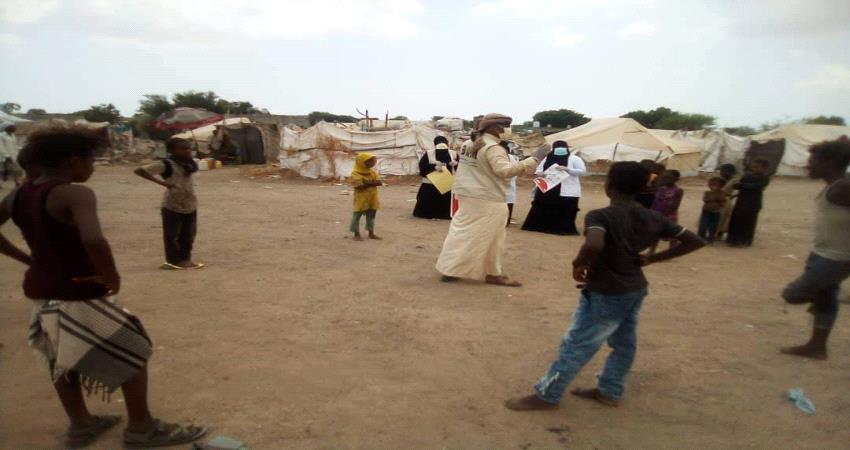 تنفيذ حملة توعوية لنزلاء مخيم البيطرة للوقاية من فيروس كورونا