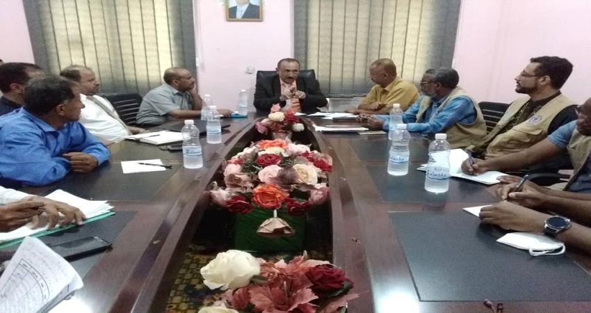 لحج..الصلاحي يؤكد على ايصال المساعدات الدولية الى مستحقيها