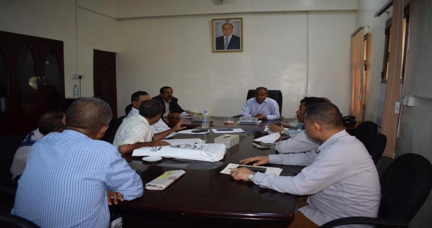 عدن.. توجيهات رفيعة بسرعة تجهيز مخطط الشهداء 