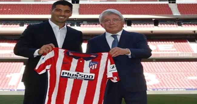 أتلتيكو مدريد يقدّم مهاجمه الأوروغوياني سواريز