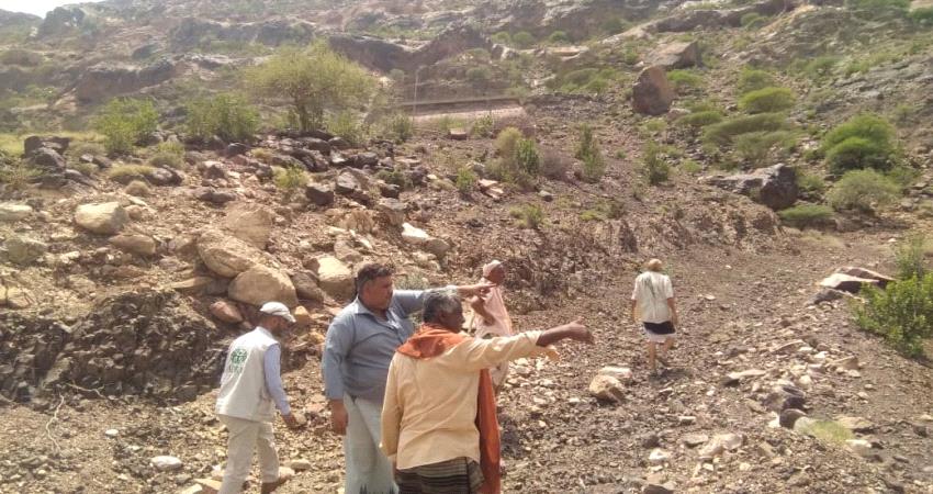 حزام الصبيحة يطلع منظمة دولية احتياج الصبيحة من المشاريع والأخيرة تستجيب