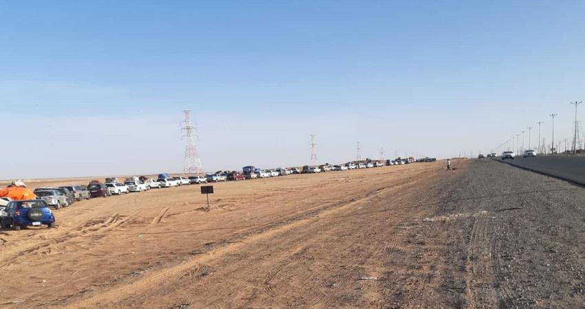 صور صادمة من منفذ شرورة بين اليمن والسعودية