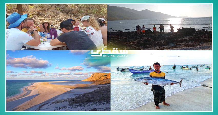 زيادة الإقبال السياحي على سقطرى بعد ربطها بخطوط طيران دولية من الإمارات