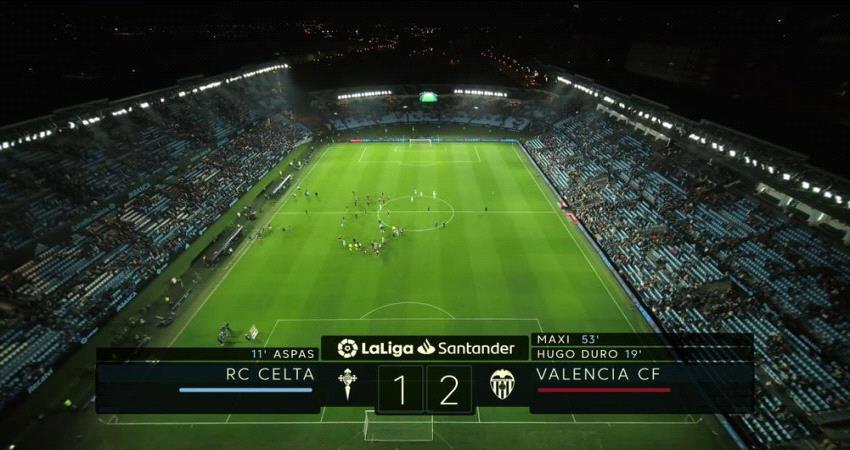 فالنسيا يهزم سلتا فيغو في عقر داره