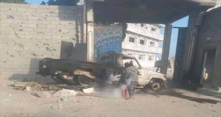قوات الحزام الأمني تبسط سيطرتها على مواقع في بئر احمد بالعاصمة عدن 