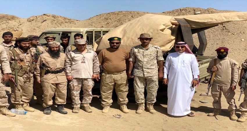 قيادة القوات المشتركة بمحور أبين توضح حقيقة مغادرة اللجنة العسكرية شقرة