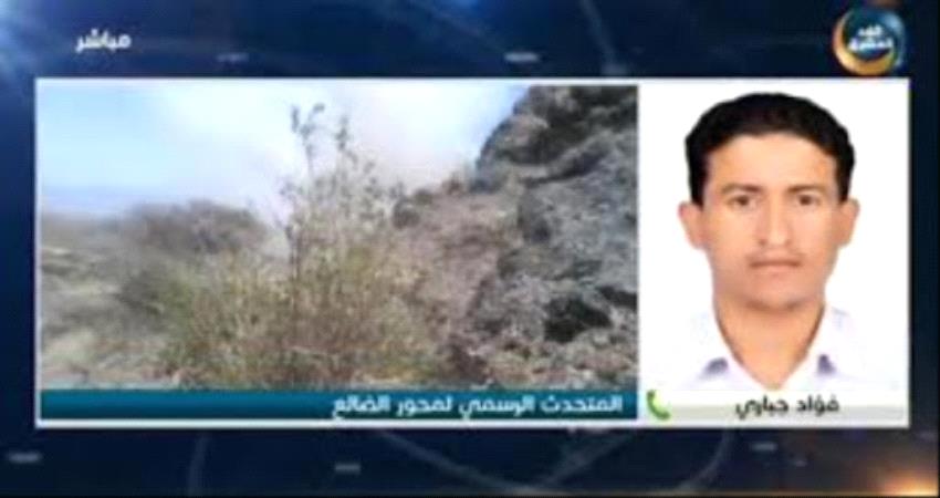 متحدث محور الضالع: مليشيا الحوثي تجني عواقب تصعيدها 