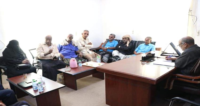 انتقالى حضرموت يؤكد مساندة مطالب اللجان النقابية للمتقاعدين