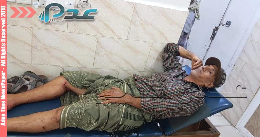 عدن تايم تتعرف على جريح التفجير بالمنصورة
