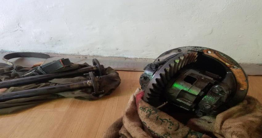 أمن يافع يقبض على عصابة قامت بتشليح سيارة أحد المواطنين