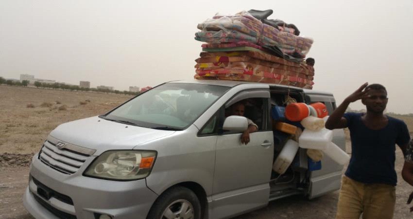 إرتفاع  قيمة الإيجارات تزيد من معاناة النازحين بلحج  