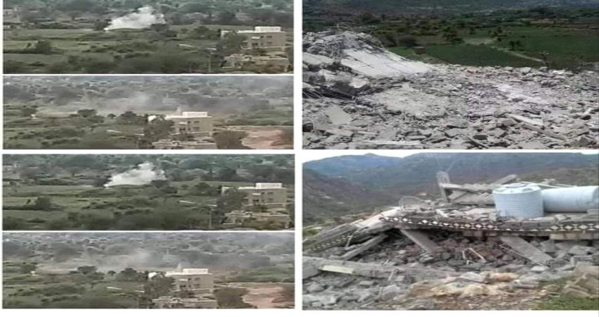 الحوثي يبيد "الحيمة" بتعز.. وتساؤلات عن مهام ألوية الإخوان بالمحافظة