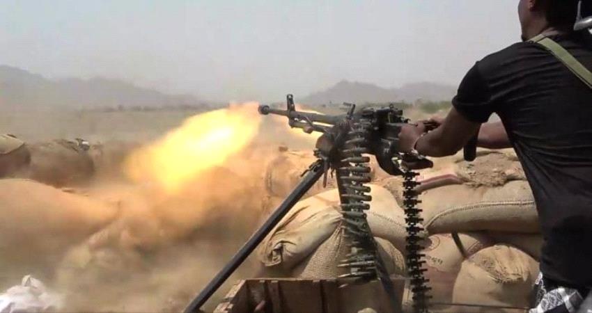 قتلى وجرى من مليشيا الحوثي في هجوم للجيش شمالي لحج