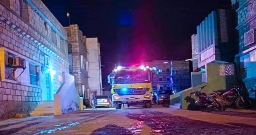 الدفاع المدني تخمد حريق في أحد المنازل بحضرموت