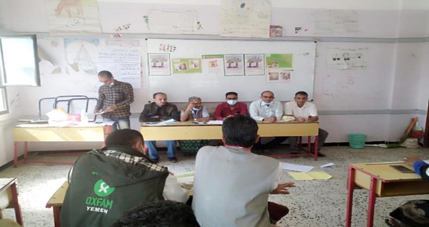 متابعة مجتمعية لمشروع رصف حارات مستشفى قعطبة الضالع