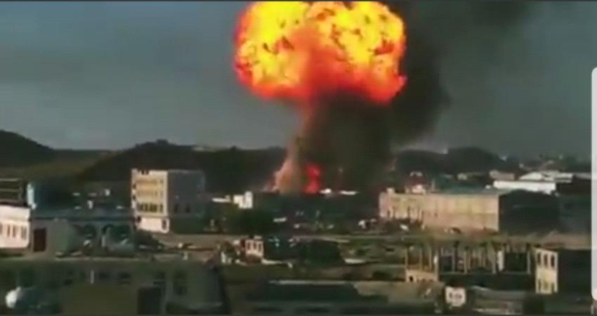 اليمن.. عشرات القتلى والجرحى في إنفجار محطة غاز (صور)