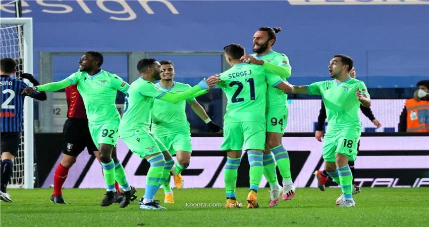 لاتسيو يصعق أتالانتا في عقر داره