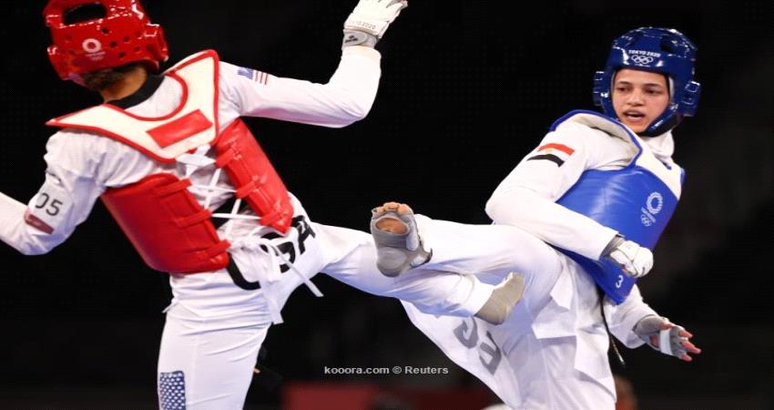 هداية ملاك تفتتح رصيد مصر ببرونزية في التايكوندو