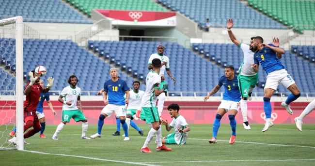 طوكيو 2020.. السعودية تخسر أمام البرازيل وتودع بلا نقاط