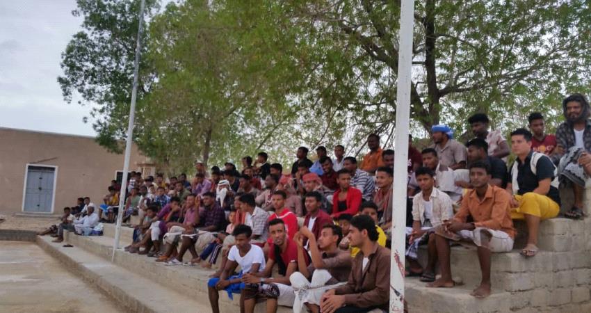 #وقفة.. جمهور وادي حضرموت وعشقة للعبة الكرة  الطائرة!