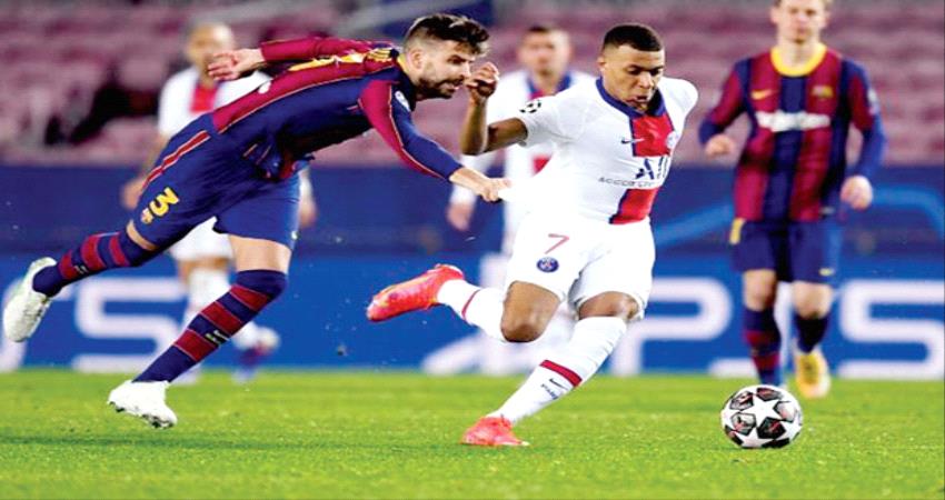 اليوم برشلونة يحلم بـ«ريمونتادا» وباريس سان جيرمان يسعتد لإفتراس ميسي وزملاءه