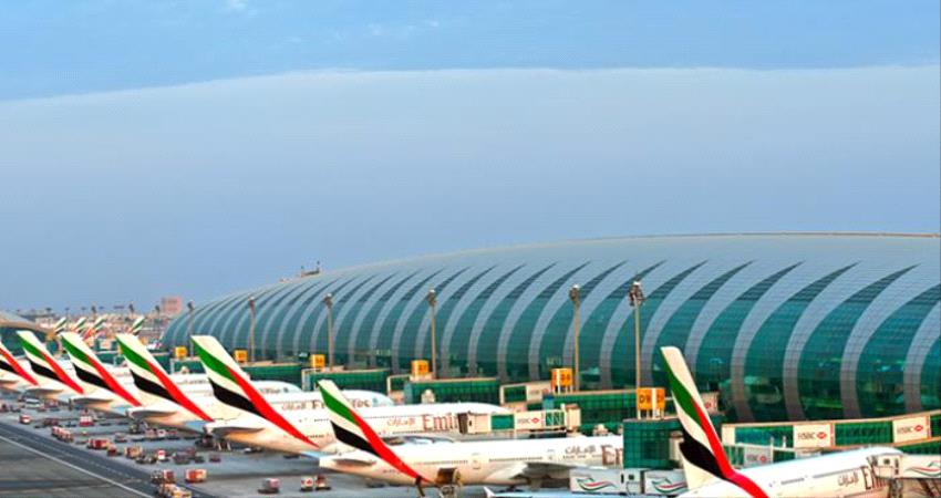 مطار دبي نقطة وصل بين القارات وشريان اقتصادي مهم 