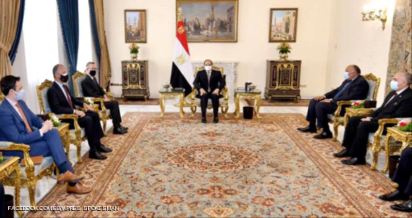 السيسي للمبعوث الأميركي: مصر لن تقبل الإضرار بمصالحها المائية أو المساس بمقدرات شعبها