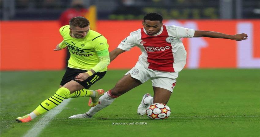أياكس يقسو على دورتموند ويبلغ ثمن نهائي الأبطال