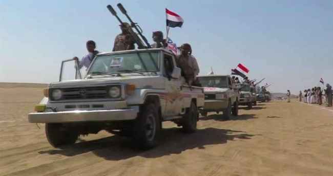 مليشيات الاخوان تخلي مواقعها بشبوة وتدفع بتعزيزات عسكرية الى شقرة أبين