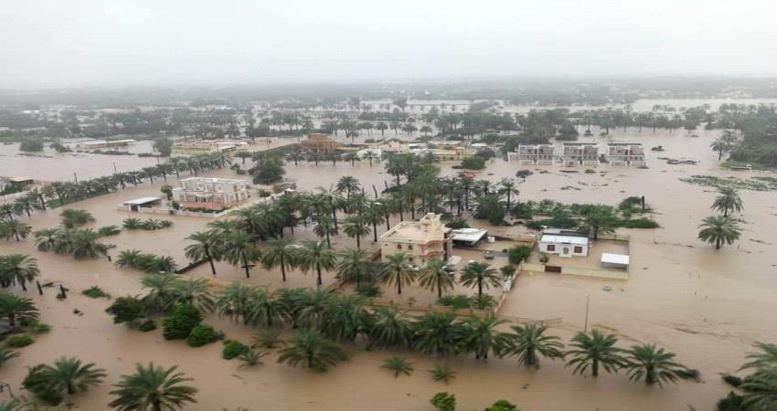 بالصور.. اعصار شاهين يغرق مدن بأكملها في سلطنة عمان