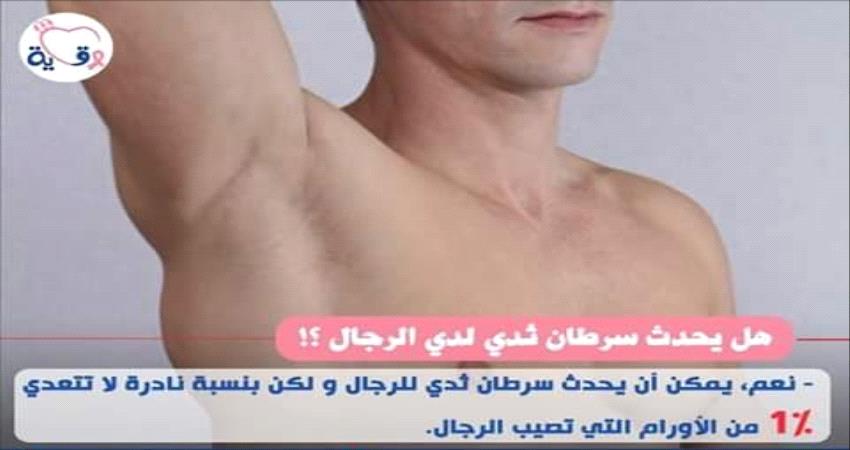 بمناسبة شهر أكتوبر الوردي ..هل يصاب الرجل بسرطان الثدي؟ 3