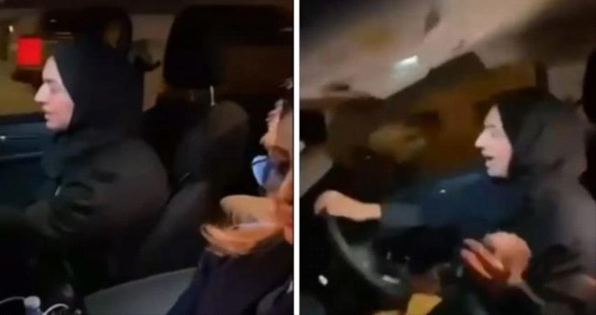 فيديو/ لحظة تعرض أميرة الناصر لحادث سير مروع خلال تصويرها بالجوال