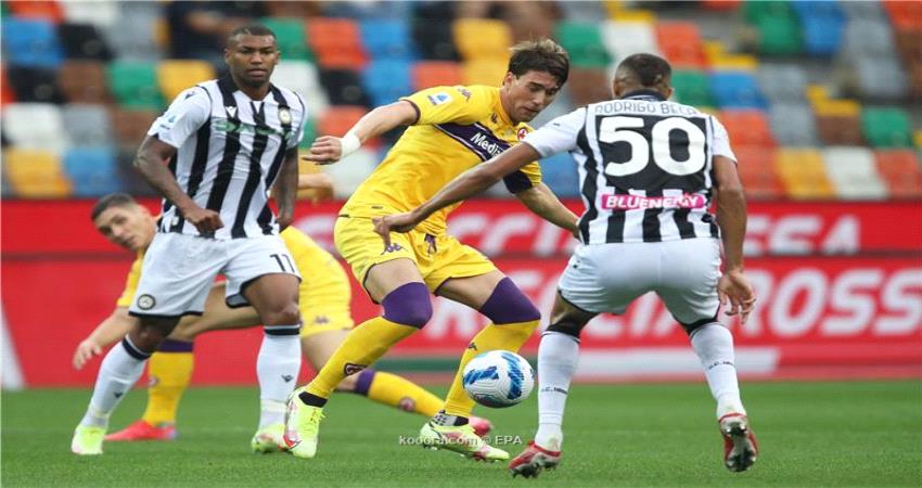 أودينيزي يسقط أمام فيورنتينا وإمبولي يسحق بولونيا