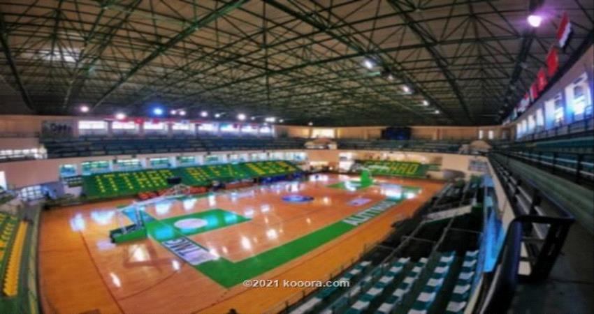 صالة الاتحاد السكندري تتزين لاستضافة البطولة العربية